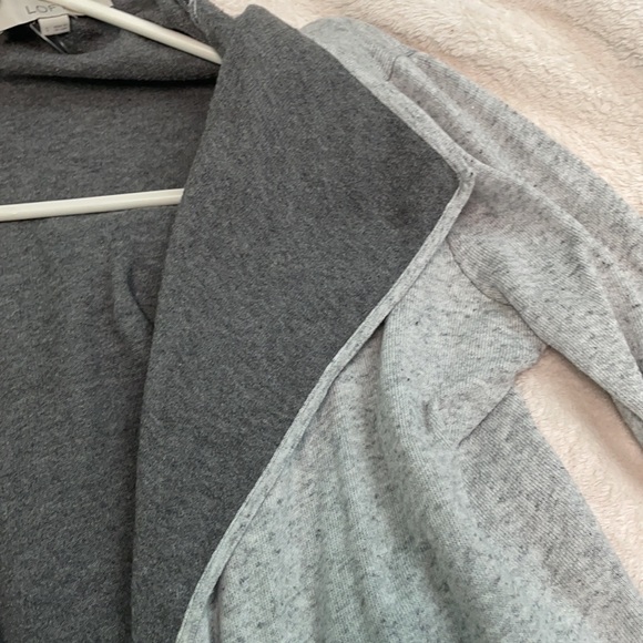 Grey cardigan with pockets - Picture 3 of 4